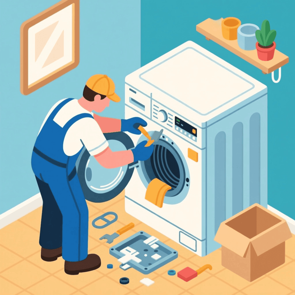 Appliance repair work